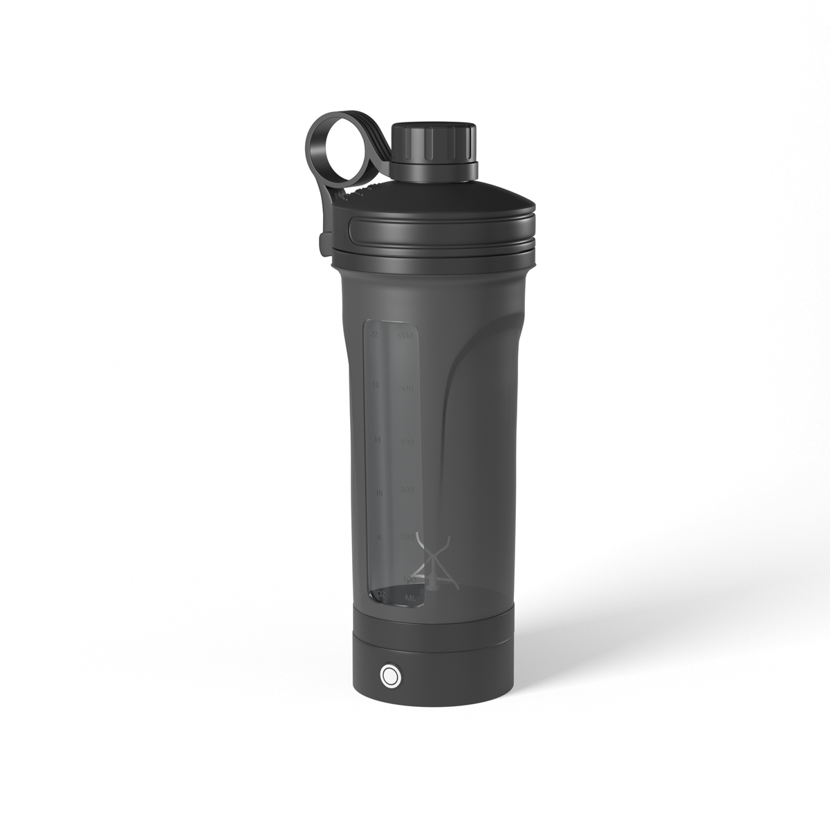 Matte Black MixMate Pro - Front View