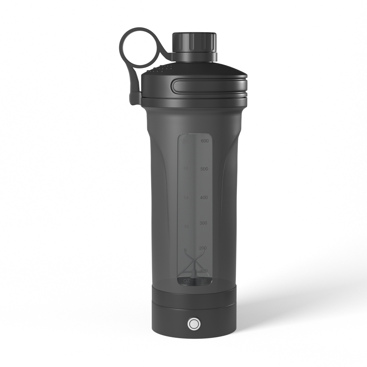 Matte Black MixMate Pro - Front View